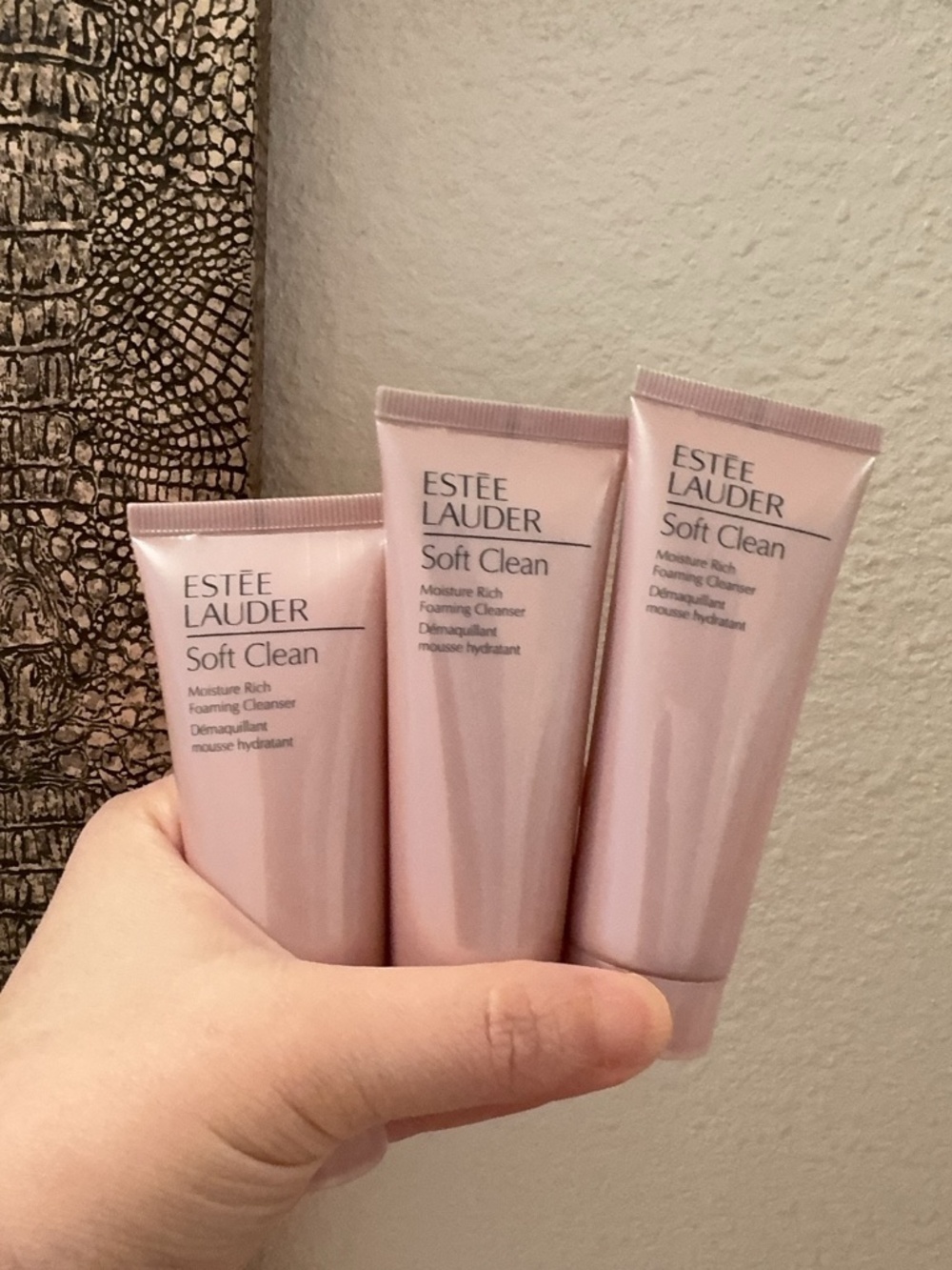Estée Lauder Soft Clean Moisture Rich Foaming Cleanser Set (3 x 50ml)